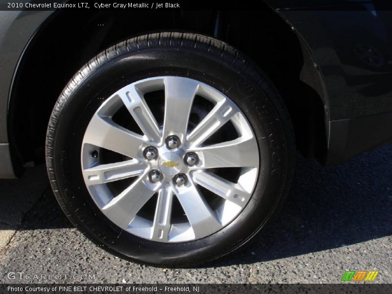 Cyber Gray Metallic / Jet Black 2010 Chevrolet Equinox LTZ