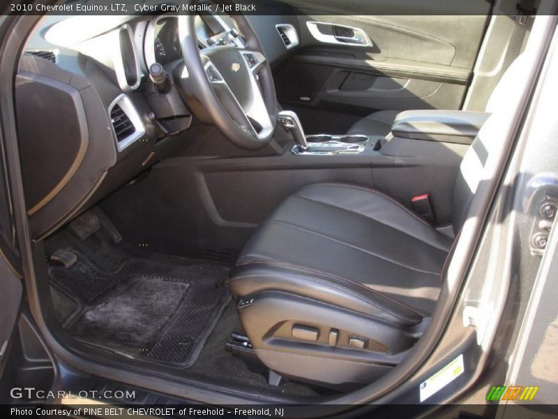 Cyber Gray Metallic / Jet Black 2010 Chevrolet Equinox LTZ