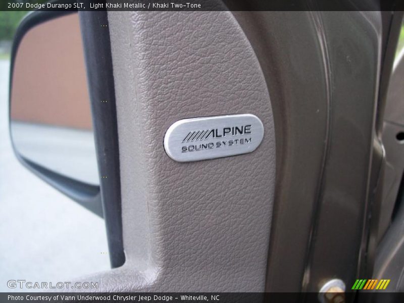 Light Khaki Metallic / Khaki Two-Tone 2007 Dodge Durango SLT