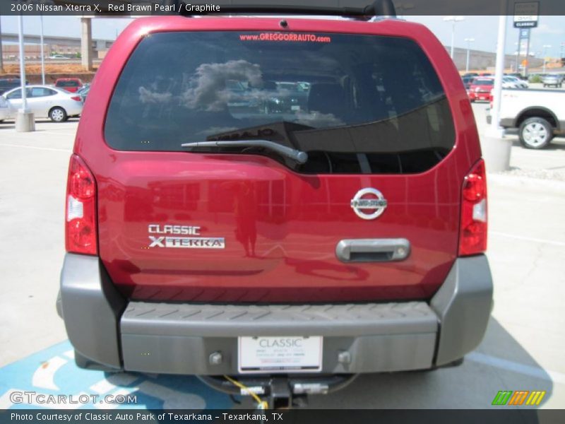 Red Brawn Pearl / Graphite 2006 Nissan Xterra X