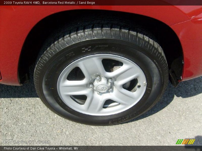Barcelona Red Metallic / Sand Beige 2009 Toyota RAV4 4WD