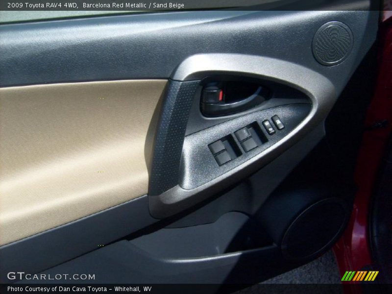 Barcelona Red Metallic / Sand Beige 2009 Toyota RAV4 4WD