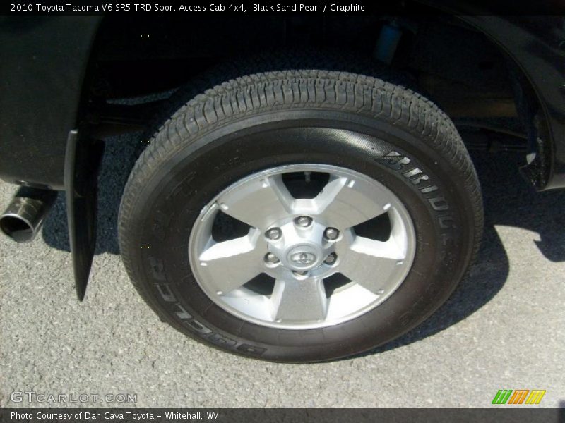 Black Sand Pearl / Graphite 2010 Toyota Tacoma V6 SR5 TRD Sport Access Cab 4x4