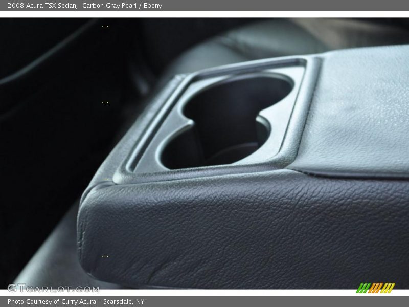 Carbon Gray Pearl / Ebony 2008 Acura TSX Sedan