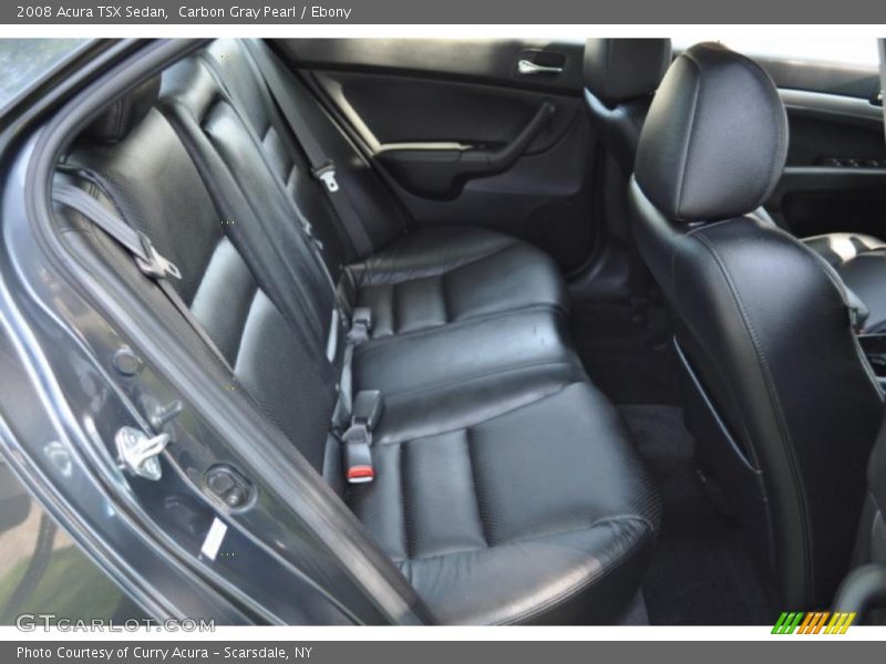 Carbon Gray Pearl / Ebony 2008 Acura TSX Sedan