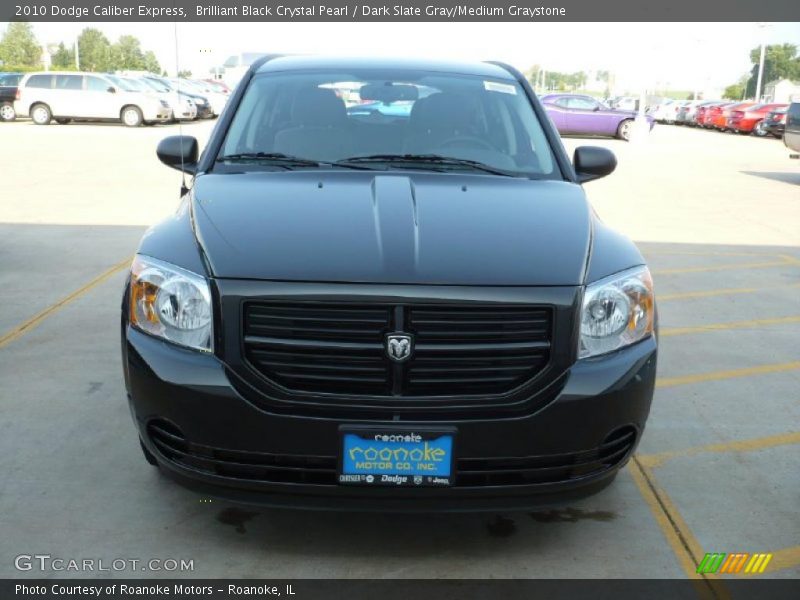 Brilliant Black Crystal Pearl / Dark Slate Gray/Medium Graystone 2010 Dodge Caliber Express