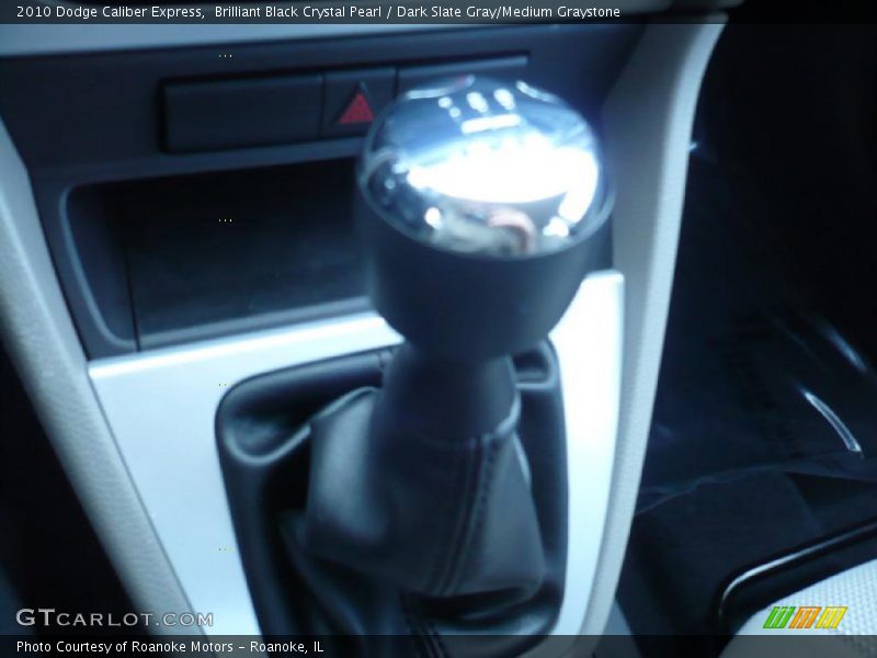 Brilliant Black Crystal Pearl / Dark Slate Gray/Medium Graystone 2010 Dodge Caliber Express