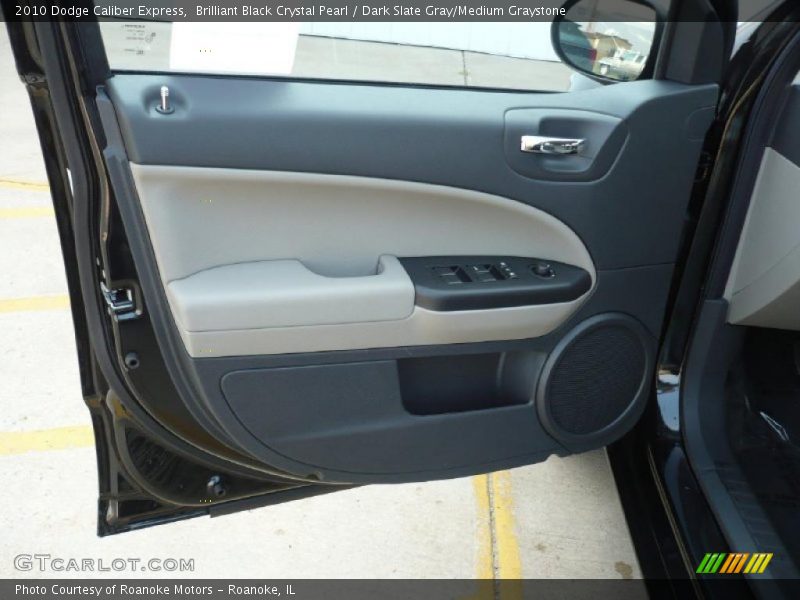 Brilliant Black Crystal Pearl / Dark Slate Gray/Medium Graystone 2010 Dodge Caliber Express