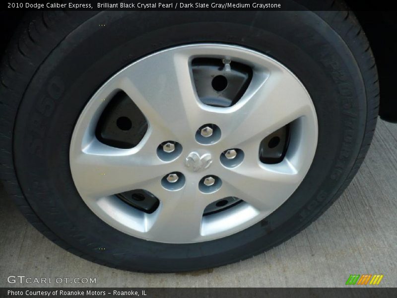 Brilliant Black Crystal Pearl / Dark Slate Gray/Medium Graystone 2010 Dodge Caliber Express