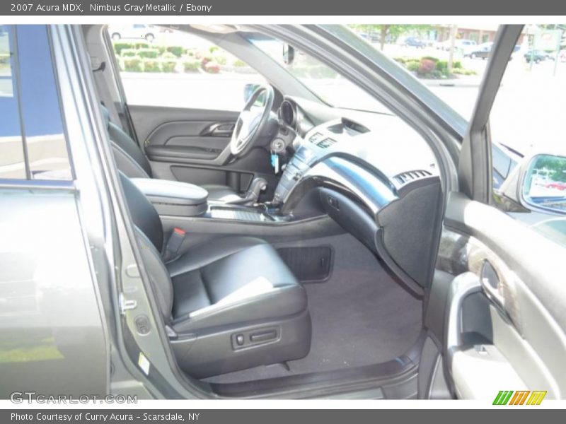 Nimbus Gray Metallic / Ebony 2007 Acura MDX