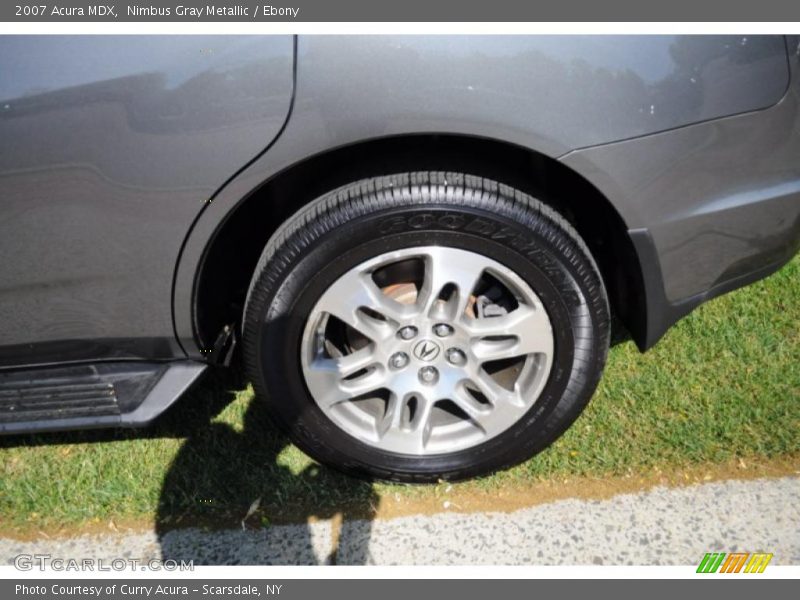 Nimbus Gray Metallic / Ebony 2007 Acura MDX