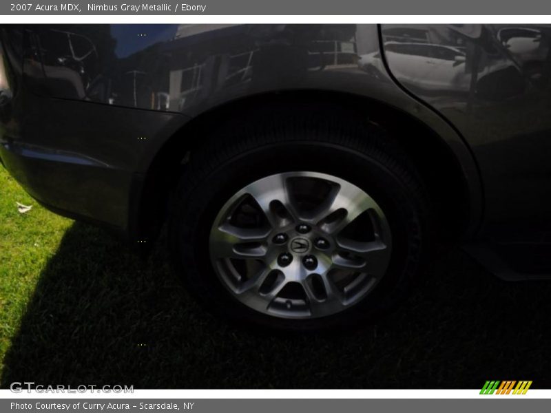 Nimbus Gray Metallic / Ebony 2007 Acura MDX