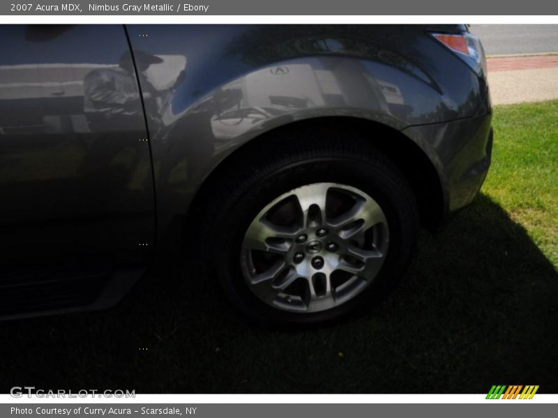 Nimbus Gray Metallic / Ebony 2007 Acura MDX