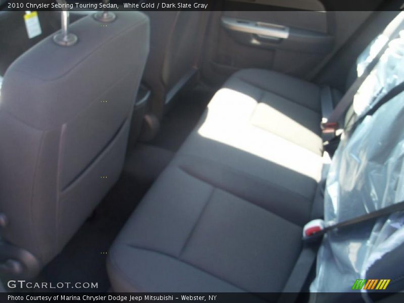 White Gold / Dark Slate Gray 2010 Chrysler Sebring Touring Sedan