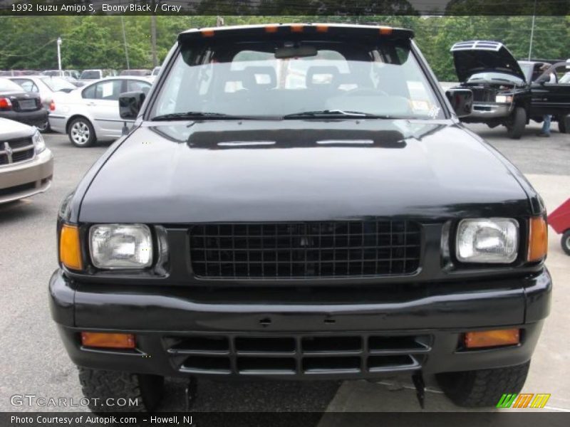 Ebony Black / Gray 1992 Isuzu Amigo S
