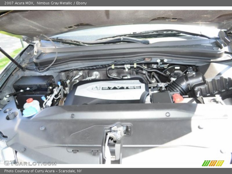 Nimbus Gray Metallic / Ebony 2007 Acura MDX
