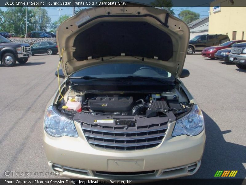 White Gold / Dark Slate Gray 2010 Chrysler Sebring Touring Sedan