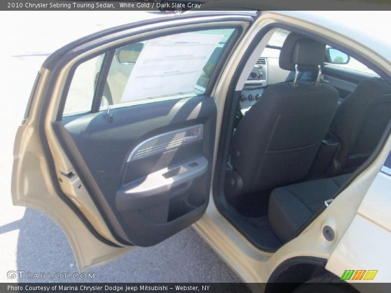 White Gold / Dark Slate Gray 2010 Chrysler Sebring Touring Sedan