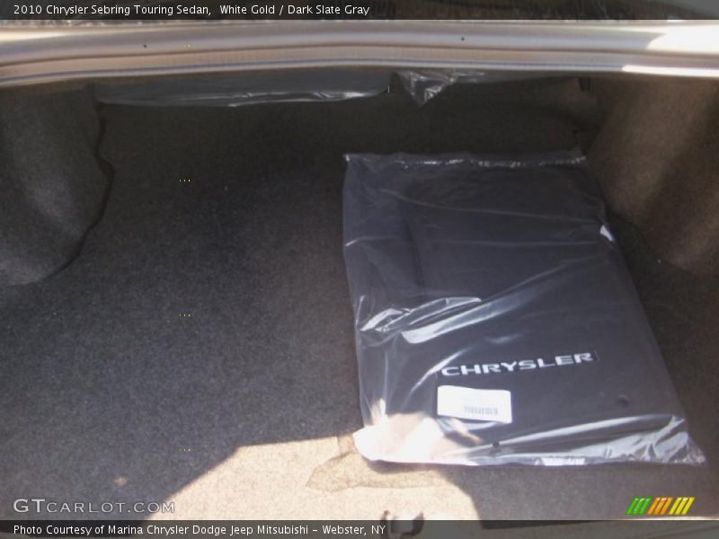 White Gold / Dark Slate Gray 2010 Chrysler Sebring Touring Sedan