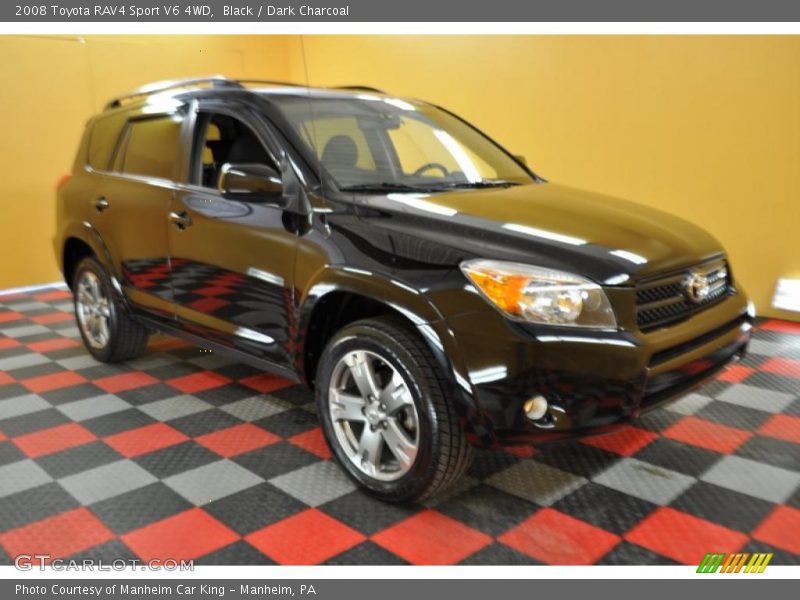 Black / Dark Charcoal 2008 Toyota RAV4 Sport V6 4WD