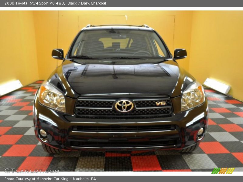 Black / Dark Charcoal 2008 Toyota RAV4 Sport V6 4WD