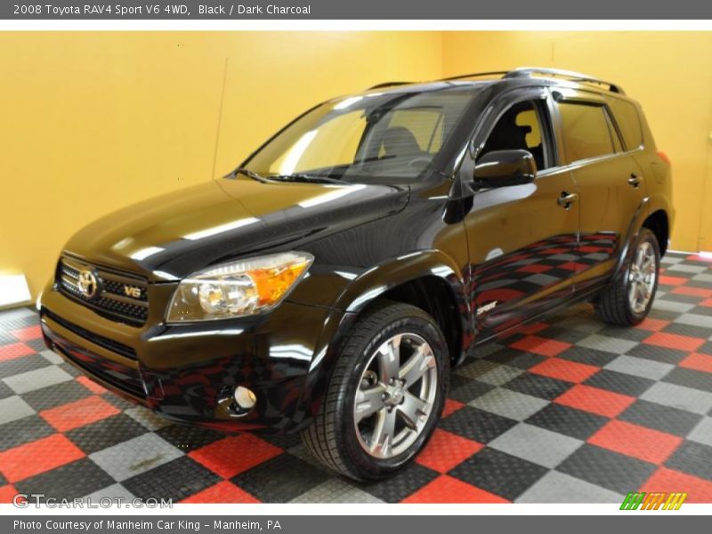 Black / Dark Charcoal 2008 Toyota RAV4 Sport V6 4WD