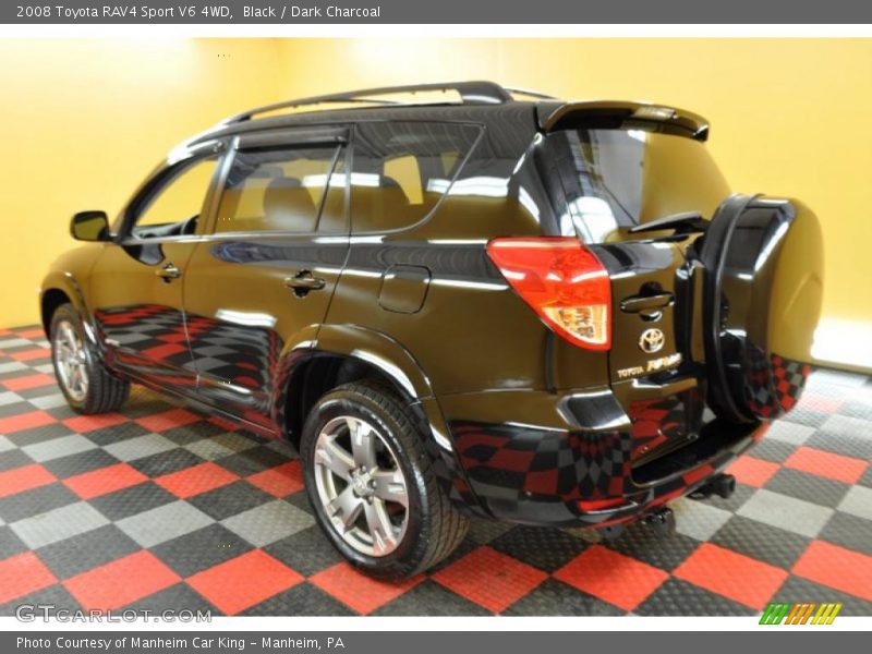 Black / Dark Charcoal 2008 Toyota RAV4 Sport V6 4WD