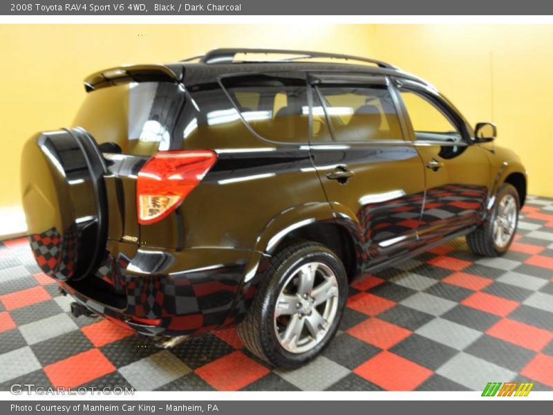 Black / Dark Charcoal 2008 Toyota RAV4 Sport V6 4WD