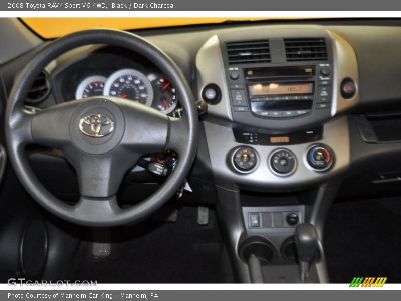 Black / Dark Charcoal 2008 Toyota RAV4 Sport V6 4WD