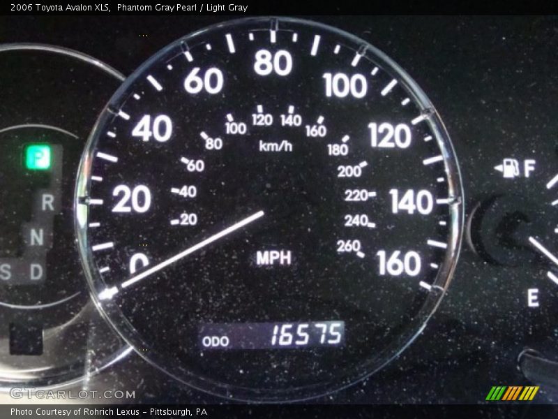 Phantom Gray Pearl / Light Gray 2006 Toyota Avalon XLS