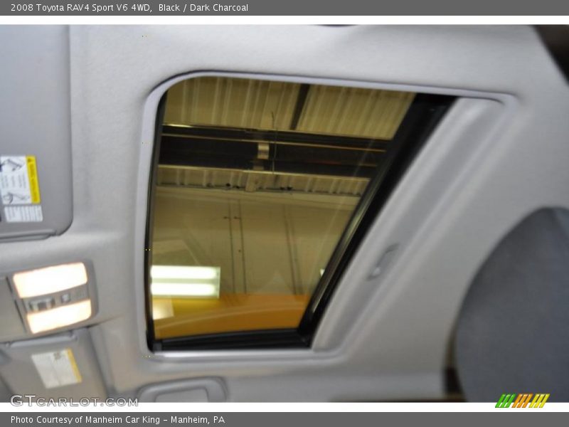 Black / Dark Charcoal 2008 Toyota RAV4 Sport V6 4WD