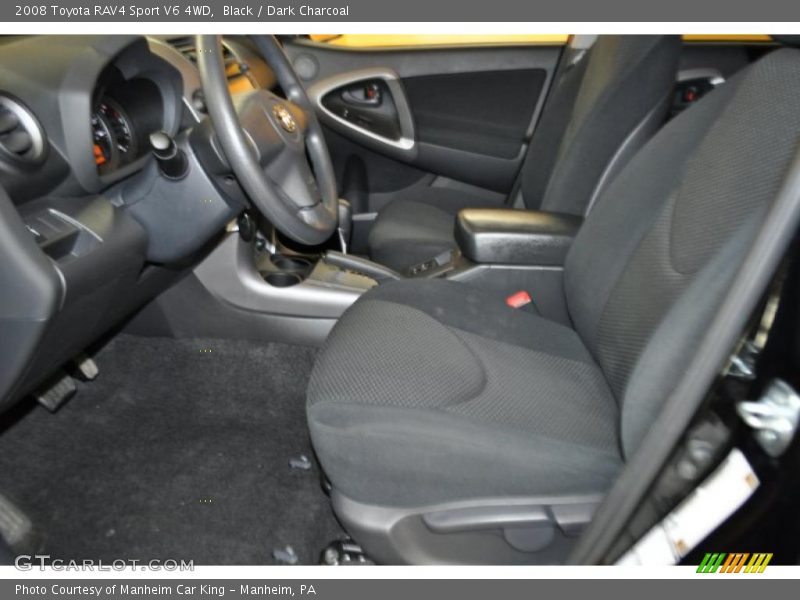Black / Dark Charcoal 2008 Toyota RAV4 Sport V6 4WD