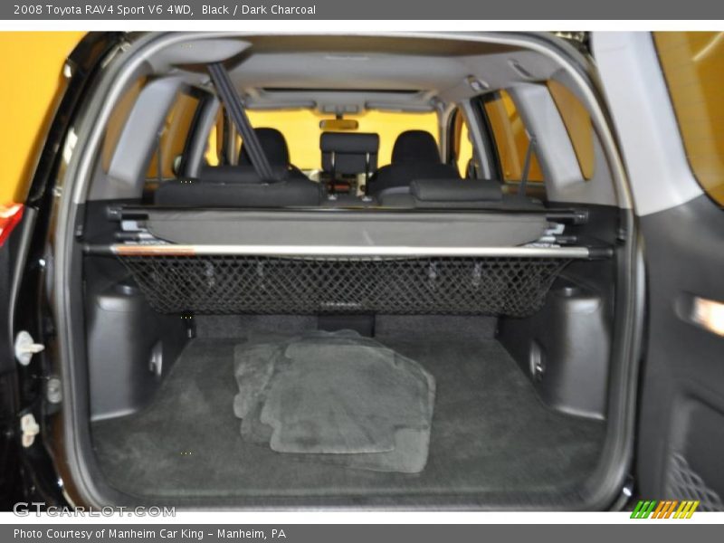 Black / Dark Charcoal 2008 Toyota RAV4 Sport V6 4WD