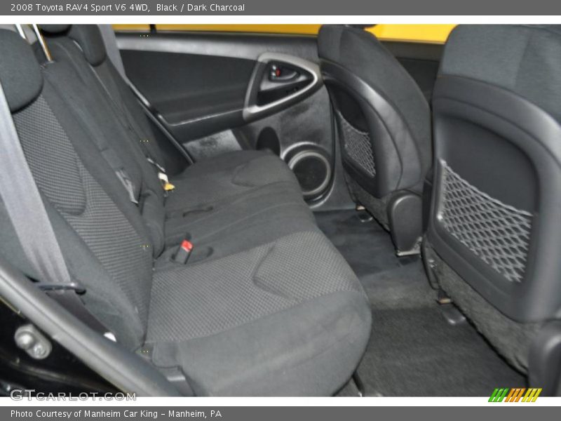 Black / Dark Charcoal 2008 Toyota RAV4 Sport V6 4WD
