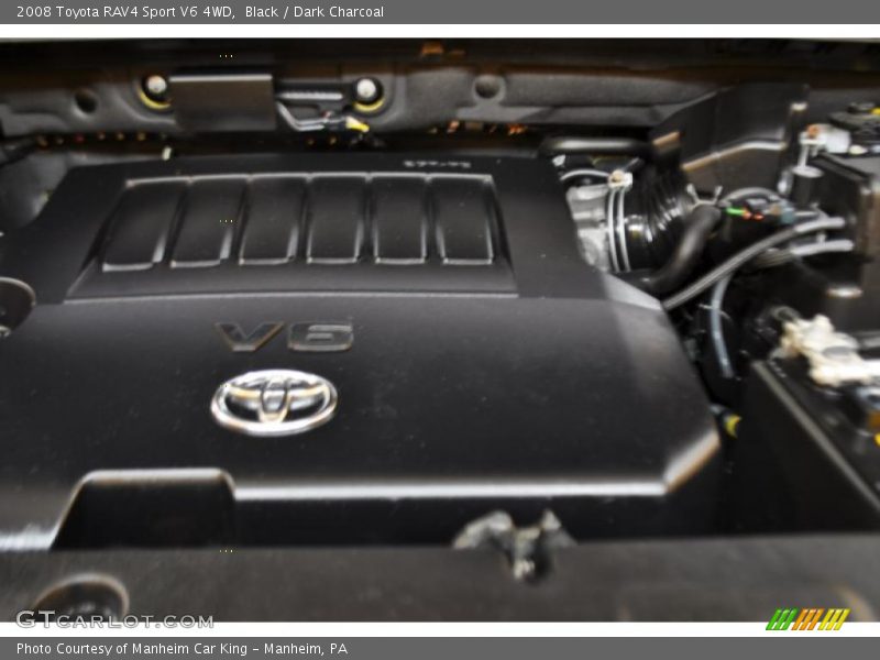 Black / Dark Charcoal 2008 Toyota RAV4 Sport V6 4WD