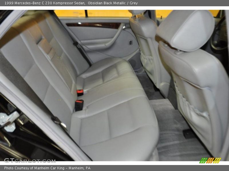 Obsidian Black Metallic / Grey 1999 Mercedes-Benz C 230 Kompressor Sedan