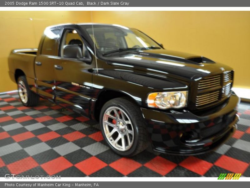 Black / Dark Slate Gray 2005 Dodge Ram 1500 SRT-10 Quad Cab