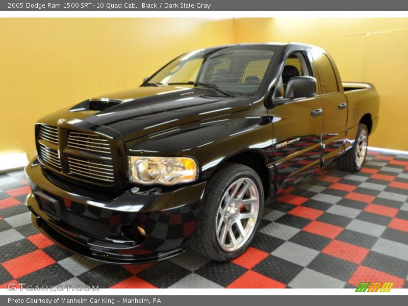 Black / Dark Slate Gray 2005 Dodge Ram 1500 SRT-10 Quad Cab