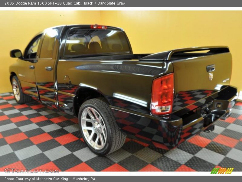 Black / Dark Slate Gray 2005 Dodge Ram 1500 SRT-10 Quad Cab