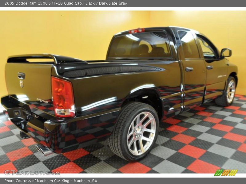 Black / Dark Slate Gray 2005 Dodge Ram 1500 SRT-10 Quad Cab