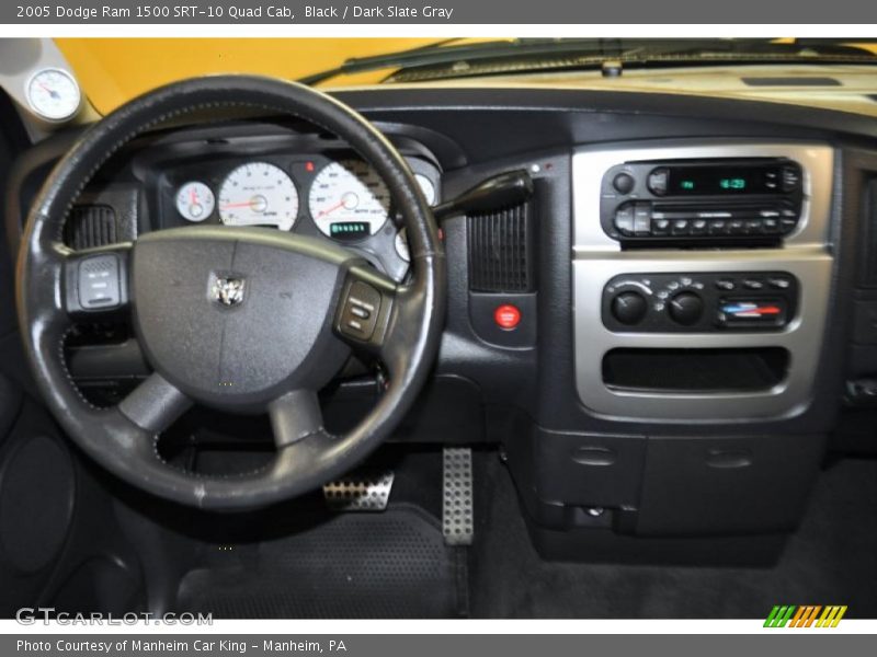 Black / Dark Slate Gray 2005 Dodge Ram 1500 SRT-10 Quad Cab