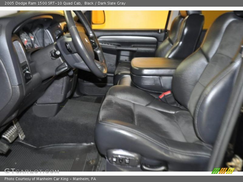 Black / Dark Slate Gray 2005 Dodge Ram 1500 SRT-10 Quad Cab
