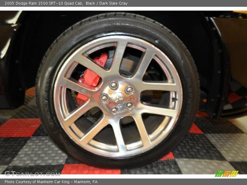 Black / Dark Slate Gray 2005 Dodge Ram 1500 SRT-10 Quad Cab