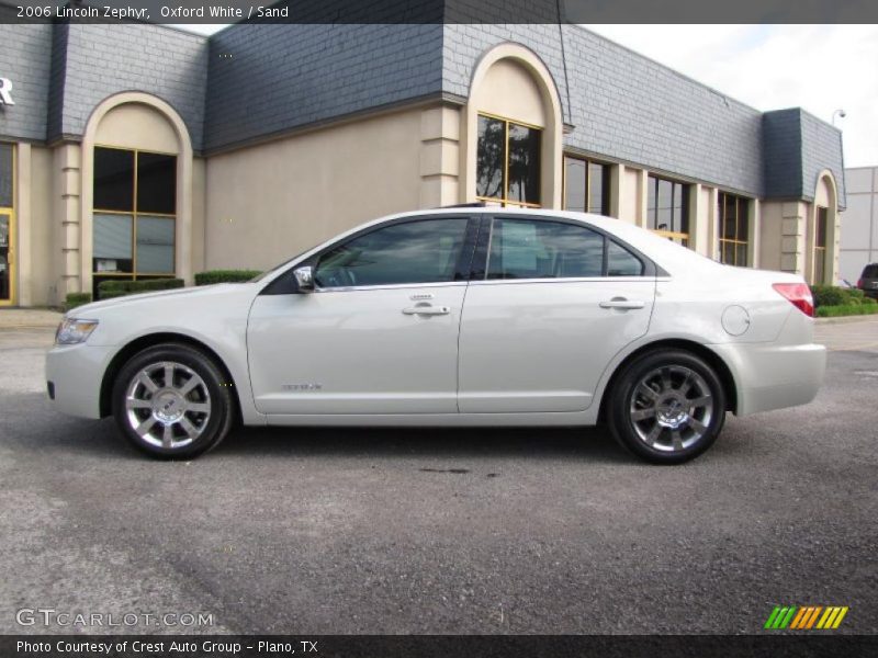 Oxford White / Sand 2006 Lincoln Zephyr