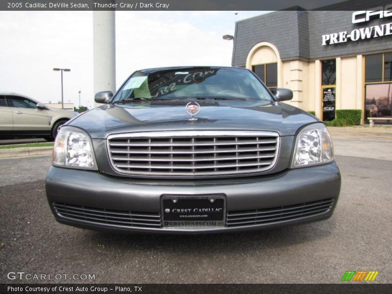 Thunder Gray / Dark Gray 2005 Cadillac DeVille Sedan