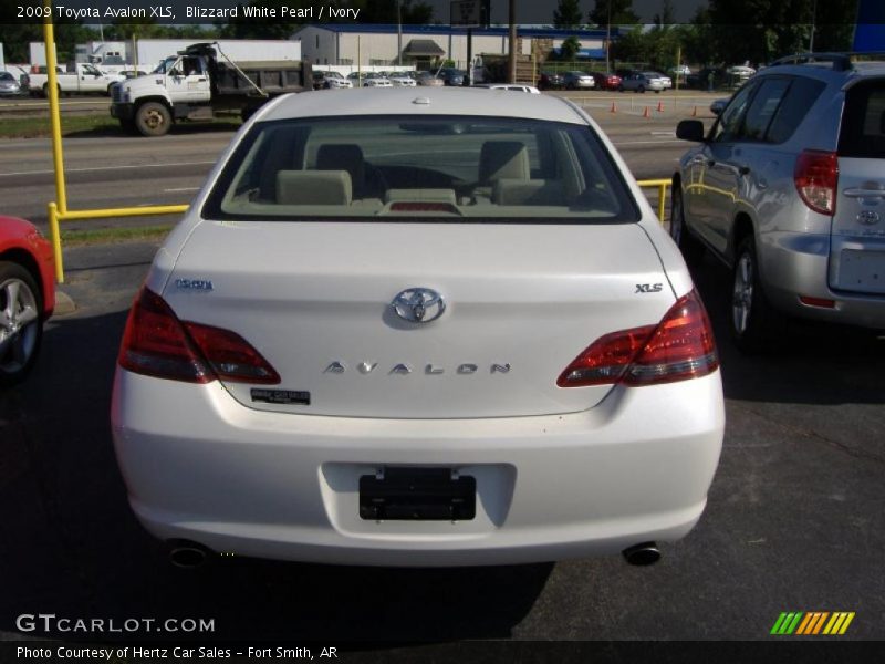 Blizzard White Pearl / Ivory 2009 Toyota Avalon XLS