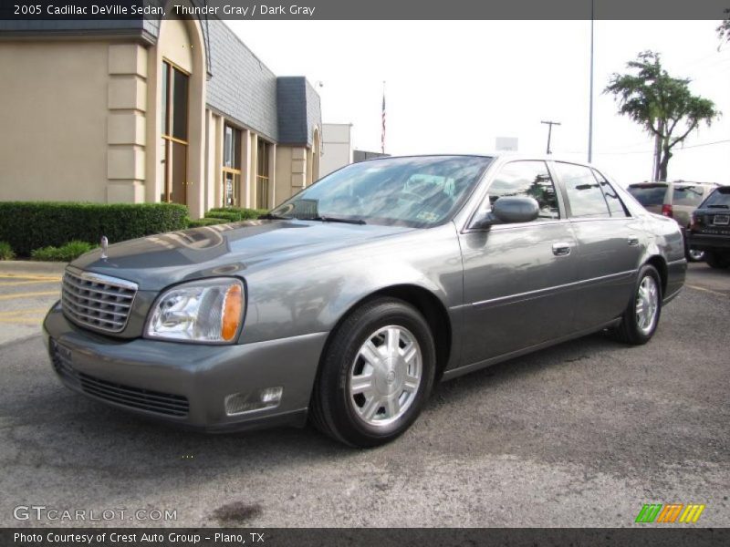 Thunder Gray / Dark Gray 2005 Cadillac DeVille Sedan