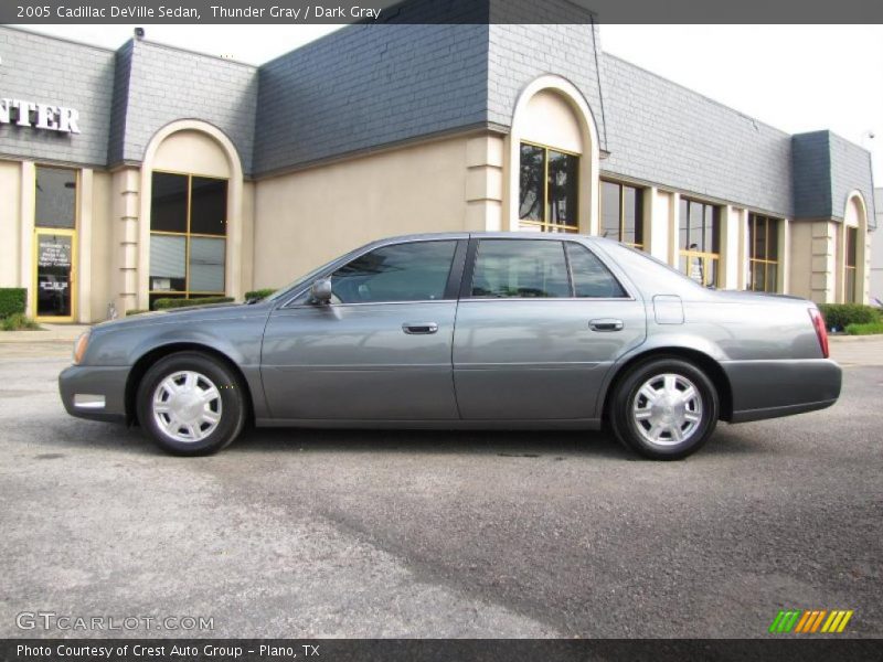 Thunder Gray / Dark Gray 2005 Cadillac DeVille Sedan