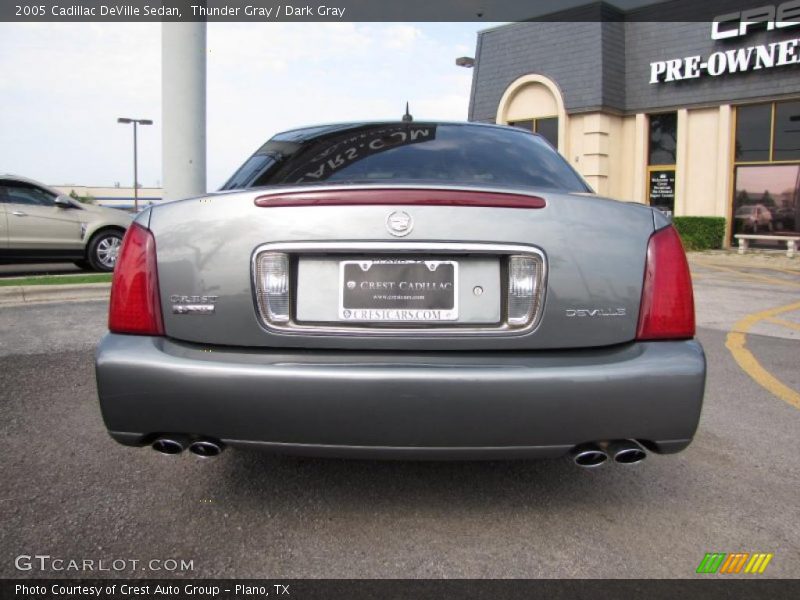 Thunder Gray / Dark Gray 2005 Cadillac DeVille Sedan