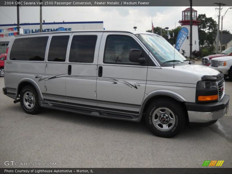 Pewter Metallic / Medium Pewter 2004 GMC Savana Van 1500 Passenger Conversion